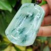 Pixiu Talisman - Type A Natura Jadeite Pendant - location: Jalan Meragi Park Simei Playground - Y.P.Q Certified test - approved 7