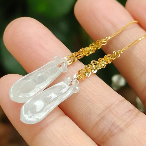 Jade Earrings - Location: Singapore Jalan Meragi Park - Simei HDB Playground - Y.P.Q Certified Testing Approved 6