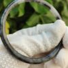59mm Black Jadeite Bangle - image 4