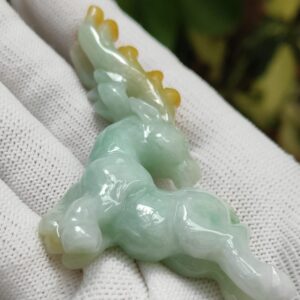 Wood Element Jade Deer Sculpture - Testing location: Jalan Meragi Park Simei HDB Playground - Y.P.Q - Approved 9