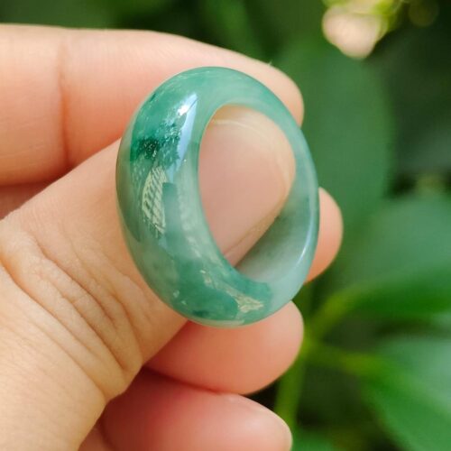 Five Elements Jadeite Ring - Location: Jalan Meragi Park Simei HDB Playground - Y.P.Q Certified Test Approved 4