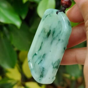 Pixiu Talisman - Type A Natural Jadeite Pendant - location: Jalan Meragi Park Simei Playground - Y.P.Q Certified test - approved 6