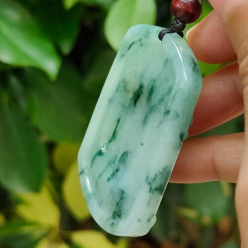 Pixiu Talisman - Type A Natural Jadeite Pendant - location: Jalan Meragi Park Simei Playground - Y.P.Q Certified test - approved 6