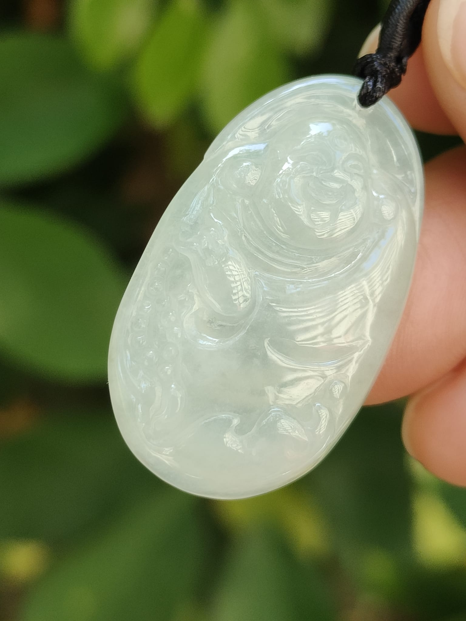 Wood Element Jade Buddha