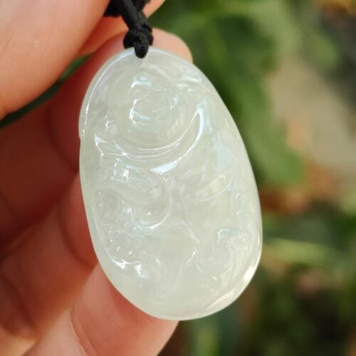 Wood Element Jade Buddha - Location: Simei HDB Jalan Meragi Park Singapore - Y.P.Q Certified Testing - Approved 12