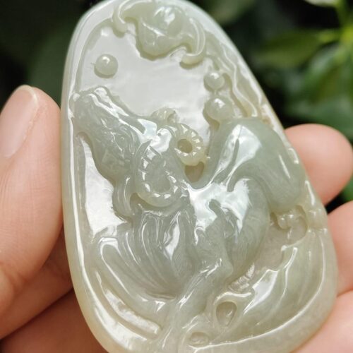 Buffalo & Bat Duo Pendants - location: simei playground jalan meragi park YPQ certified test Approved 3