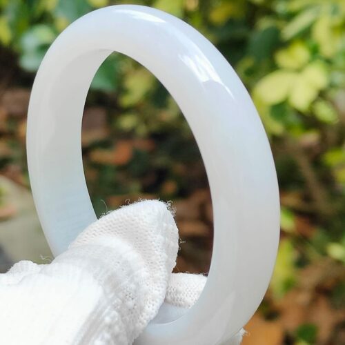 Wood Element Lavender Jade Bangle - Location: SG Jalan Meragi Park, Y.P.Q Certified Test - Approved 6