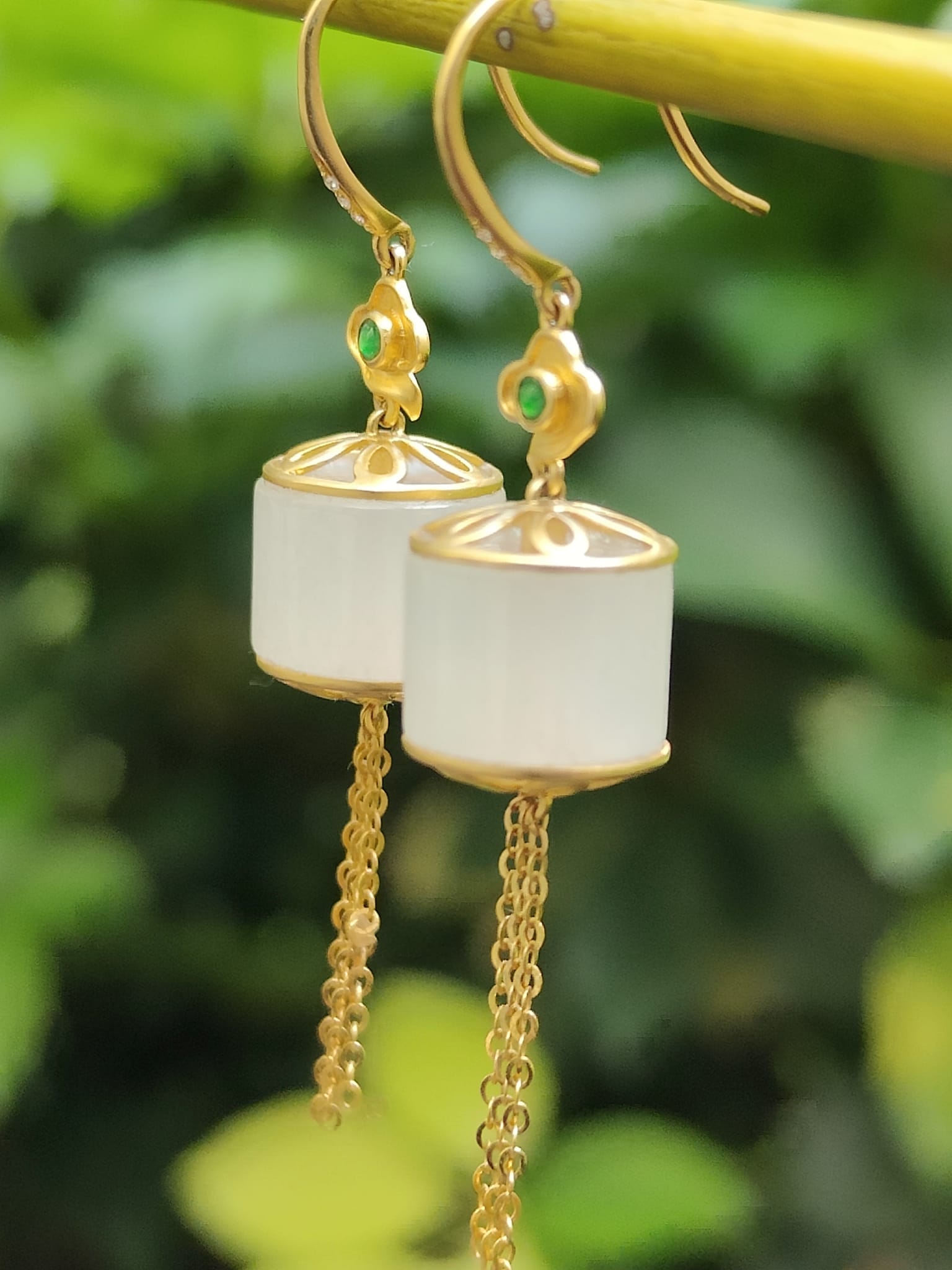 Harmony Cylinder Earrings