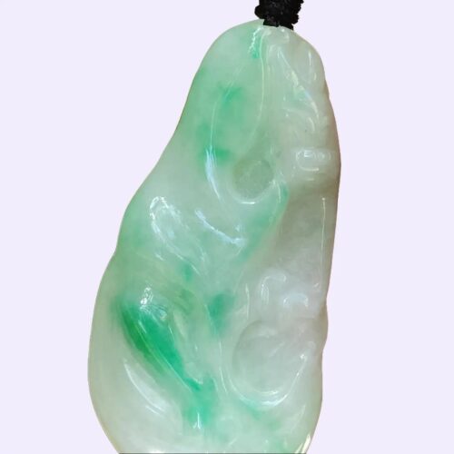 Dragon of the Depths Jadeite Pendant - Location: Jalan Meragi Park Simei HDB Void Deck - YPQ Certified approved Crafting test 7