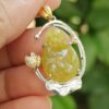 18K Gold Set Laughing Buddha Jade Pendant – location: Simei – Y.P.Q Certified Test Approved 3 18K Gold Set Laughing Buddha Jade Pendant - location: Simei - Y.P.Q Certified Test Approved 3