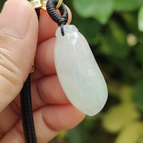 Harmony Gourd Jadeite Pendant - location: Jalan Meragi Park Simei HDB Playground Y.P.Q Certified Test - Approved 3
