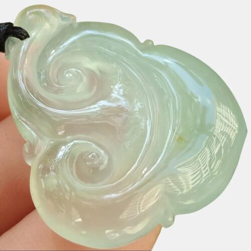 Harmony Ruyi Pendant - Location: Jalan Meragi Park Simei Hdb Playground Y.P.Q Jadeite Reflection Certified Test - Approved 10