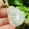 Jade Buddha Necklace - Location: SG Jalan Meragi Park Simei HDB Playground - Y.P.Q Certified reflection testing Pass 9