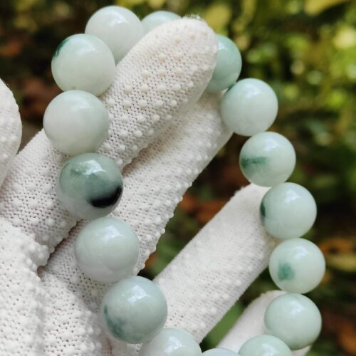 Wood Element Jade Bracelet - Location: Jalan Meragi Park Singapore Simei - Y.P.Q Certified Testing - Approved 9