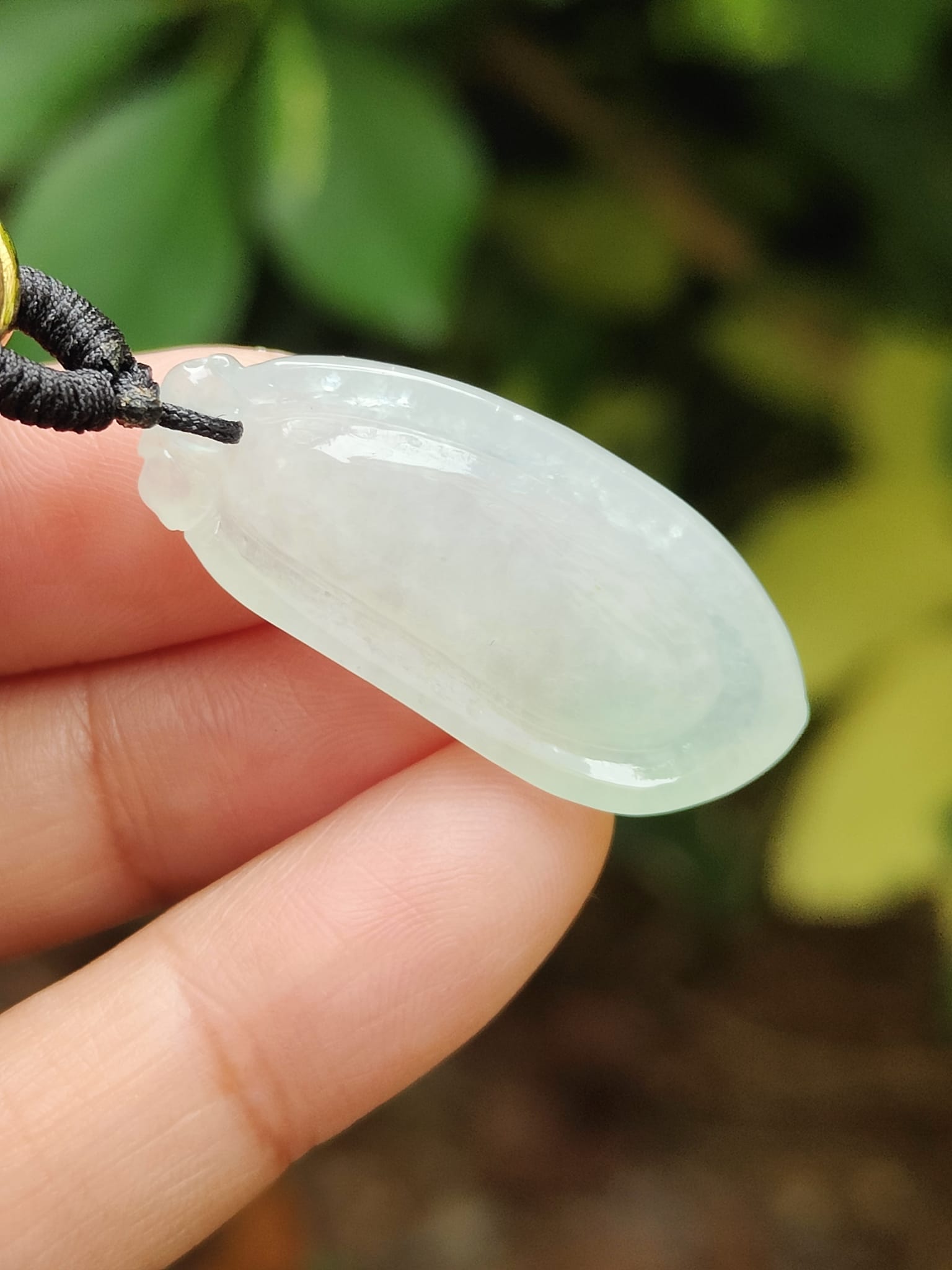 Harmony Gourd Jadeite Pendant