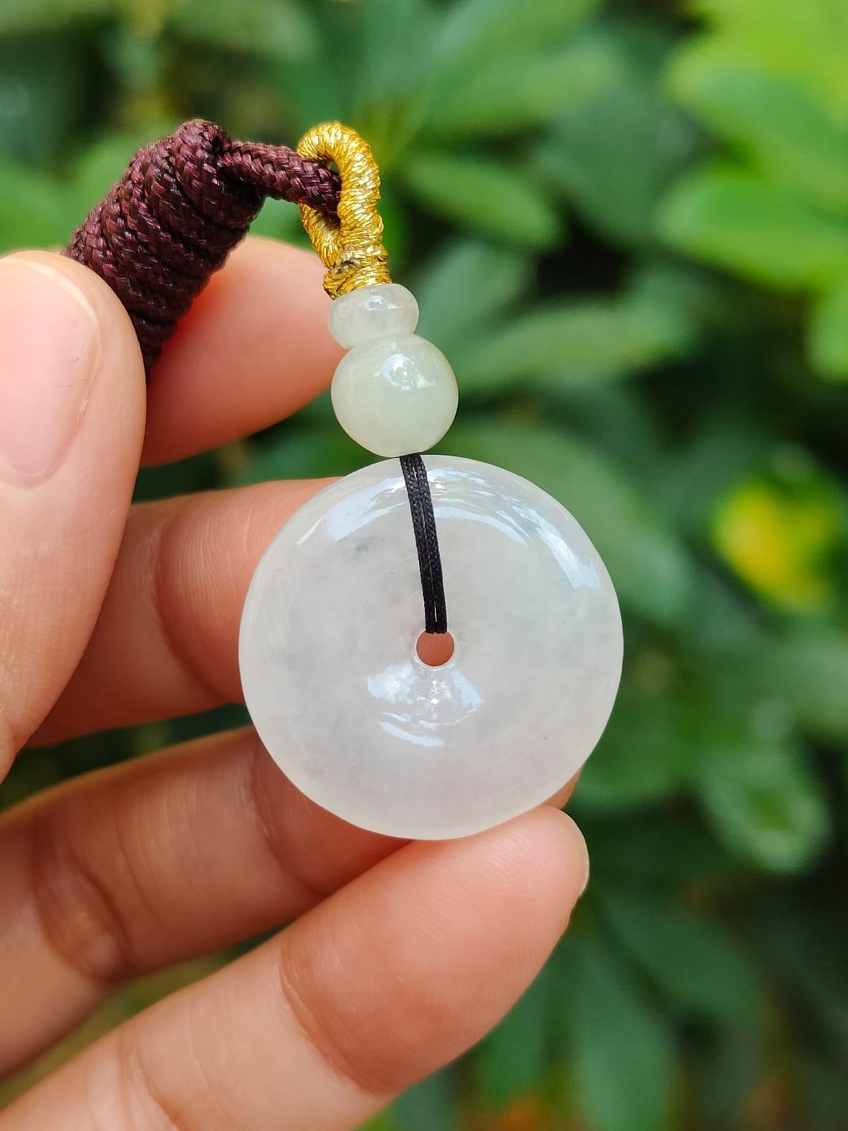 Harmony Circle Jade Pendant