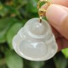Jade Buddha Necklace - Location: SG Jalan Meragi Park Simei HDB Playground - Y.P.Q Certified reflection testing Pass 5