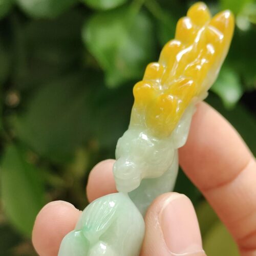 Wood Element Jade Deer Sculpture - Testing location: Jalan Meragi Park Simei HDB Playground - Y.P.Q - Approved 4