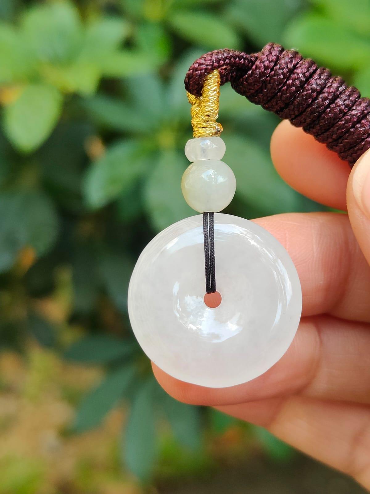 Harmony Circle Jade Pendant