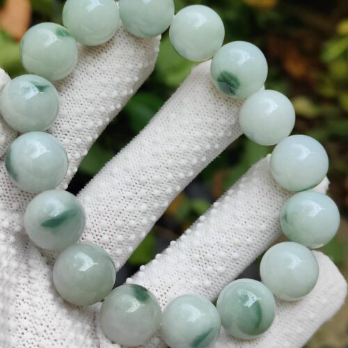 Wood Element Jade Bracelet - Location: Jalan Meragi Park Singapore Simei - Y.P.Q Certified Testing - Approved 7