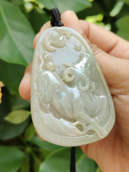 Buffalo & Bat Duo Pendants - location: simei playground jalan meragi park YPQ certified test Approved 12