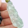 Icy Phoenix & Ruyi Jadeite Pendant