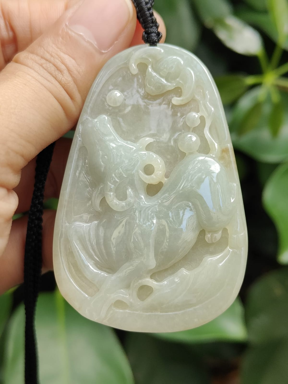 Buffalo & Bat Duo Pendants