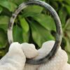 59mm Black Jadeite Bangle - image 2