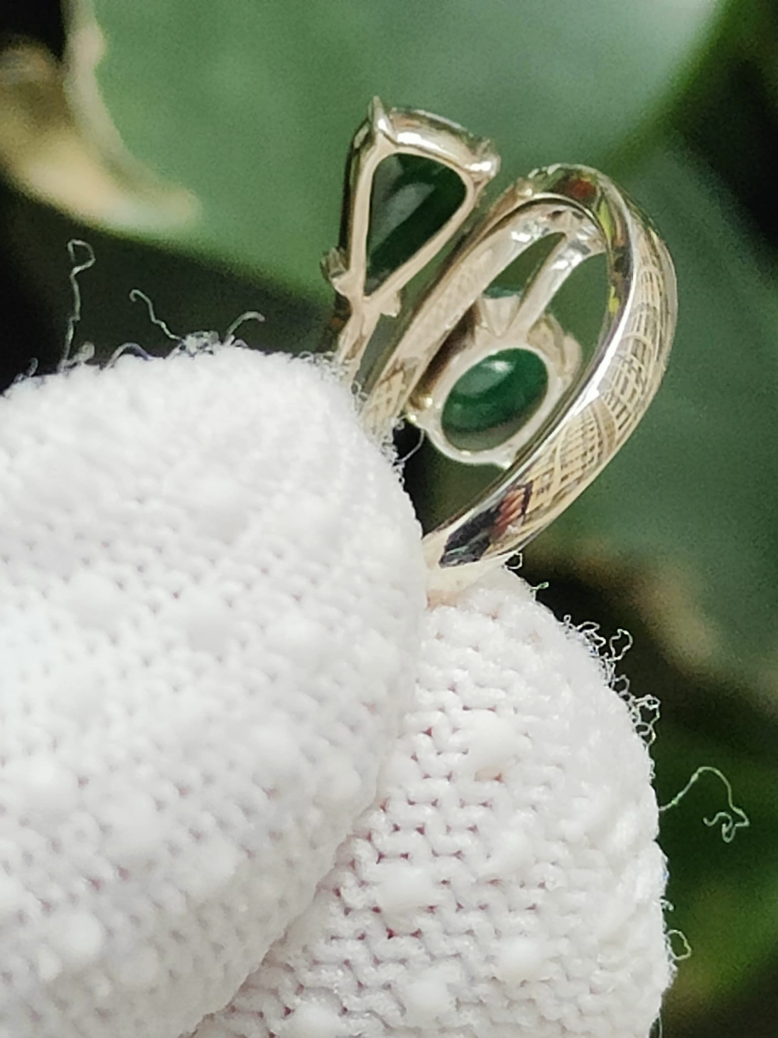 Water Element Jade Ring