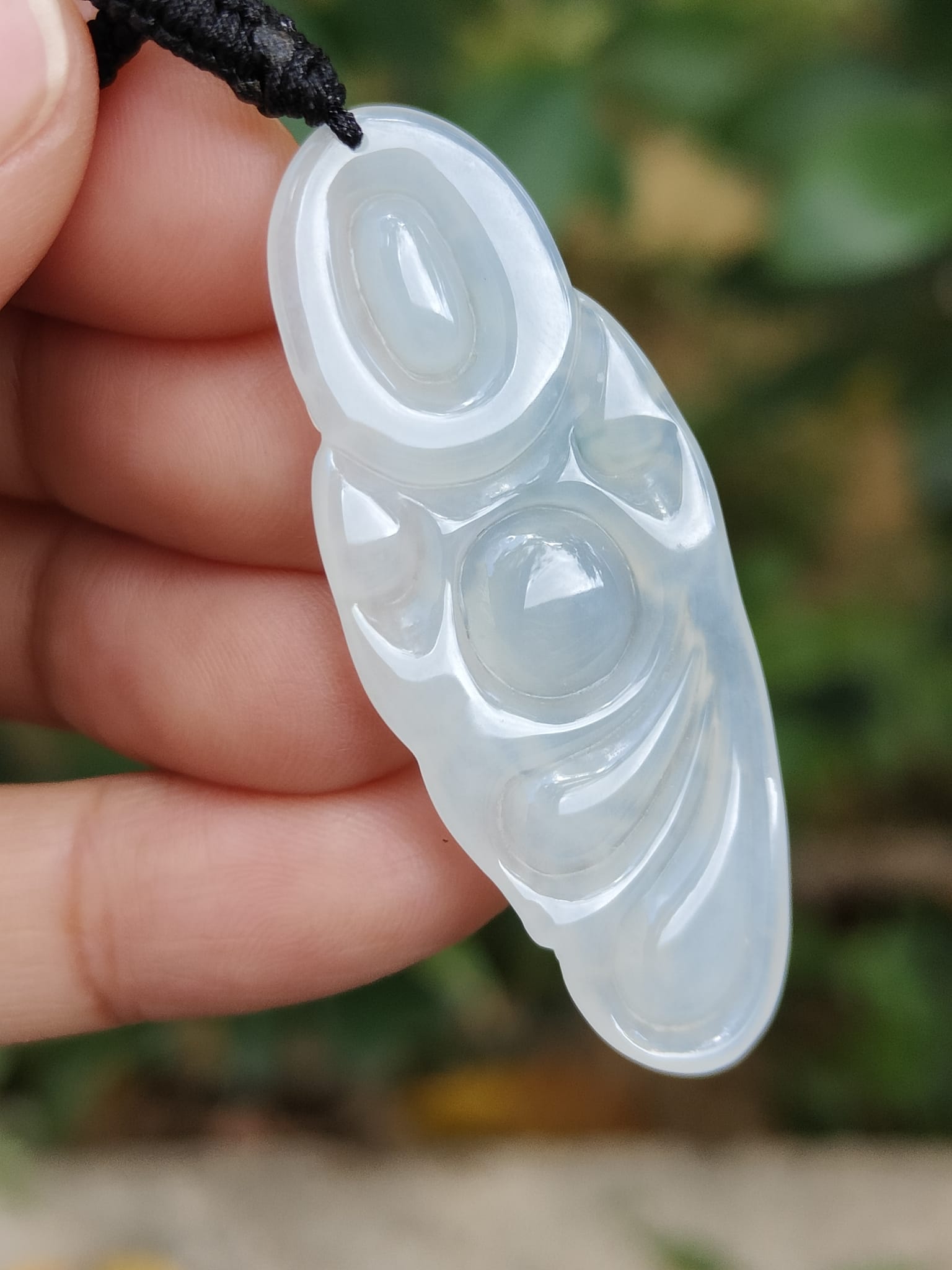 Luminous Ice Buddha Pendant