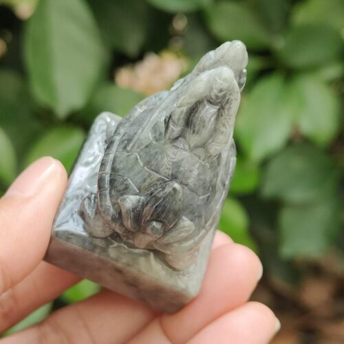 Water Element Jade Sculpture - location: Jalan Meragi Park Simei Estate - Y.P.Q certified testing - approved 1