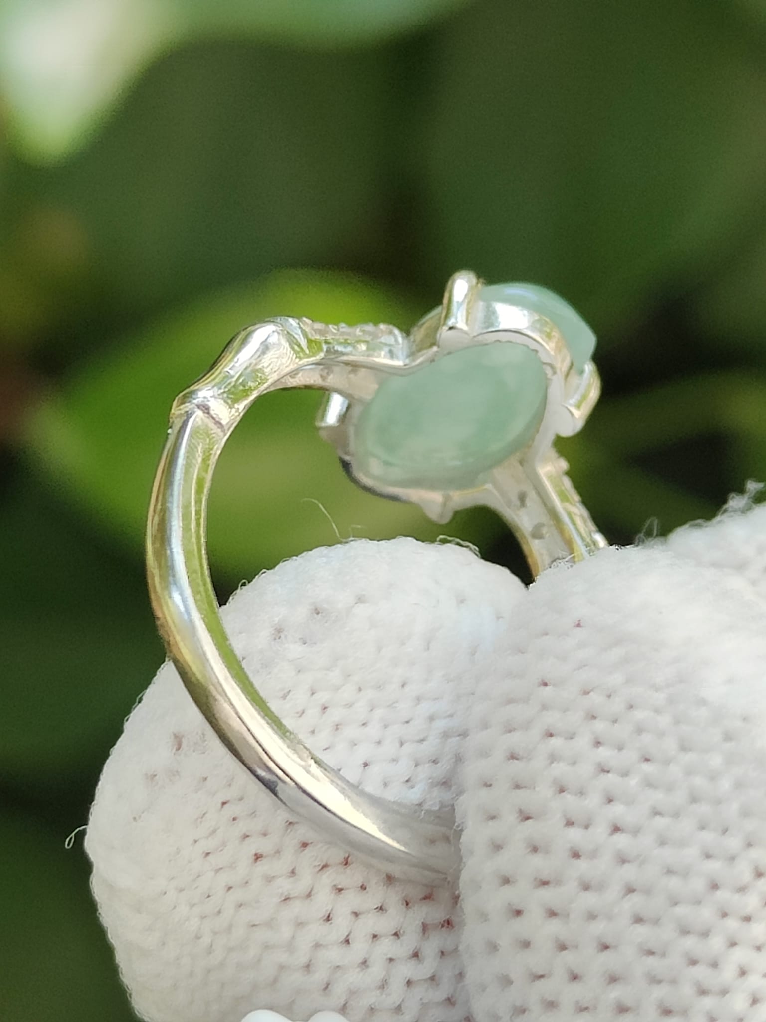 Water Energy Jade Ring