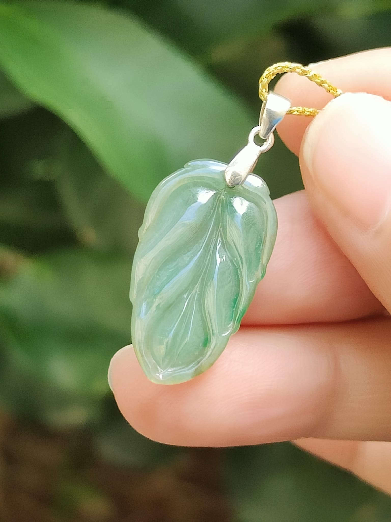 Wood Energy Jade Leaf