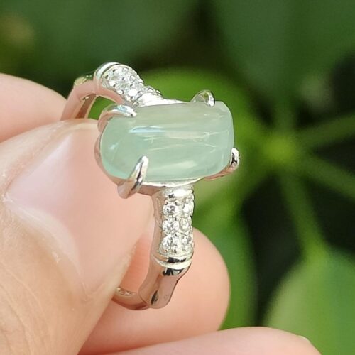 Water Energy Jade Ring - location: Jalan Meragi Park Simei Estate - Y.P.Q certified quality testing - approved 8