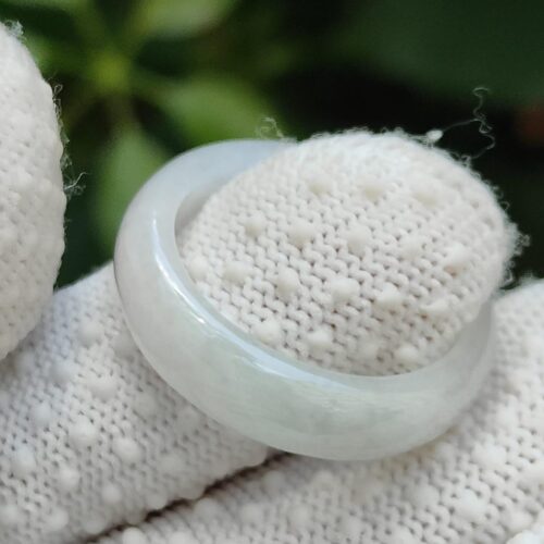 Natural Type A Jadeite Ring - location: Jalan Meragi Road - Y.P.Q certified testing - approved 5