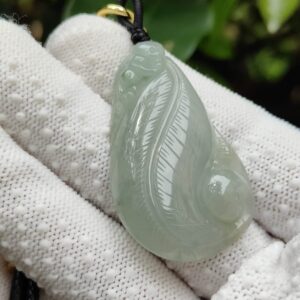 Monkey Leaf Ruyi Carving - Location: Jalan Meragi Road - Y.P.Q certified quality testing - approved 9