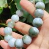 Earth Element Jade Bracelet - Location: Jalan Meragi Park Simei Estate SG - Y.P.Q Certified testing - approved 1