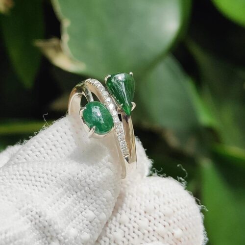 Water Element Jade Ring - locations: Jalan Meragi Park Simei HDB Playground - Y.P.Q certified testing - approved 1