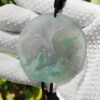 Elemental Balance Natural Jadeite Pendant : Location - Jalan Meragi Park Simei Playground - Y.P.Q Quality certified testing - Approved 6
