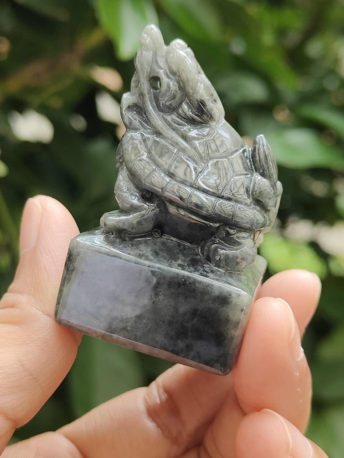 Water Element Jade Sculpture