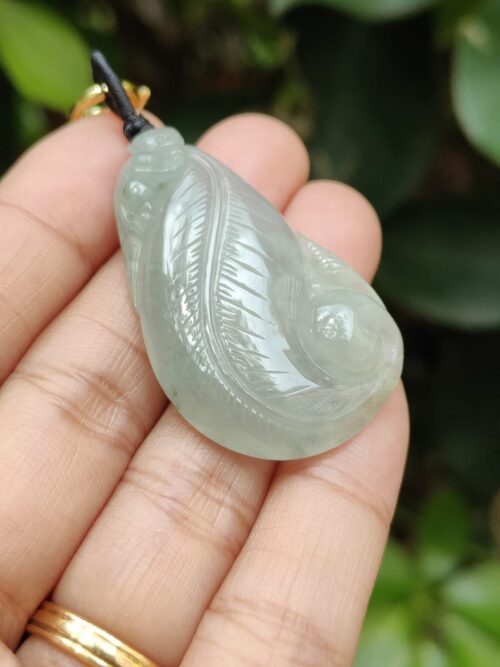 Monkey Leaf Ruyi Carving - Location: Jalan Meragi Road - Y.P.Q certified testing - approved 2