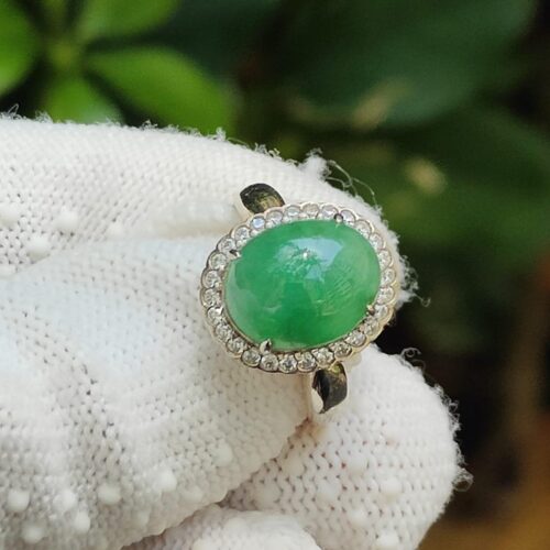 Jadeite Ring - Career Momentum - Location: Jalan Meragi Road - Y.P.Q certified testing - approved 5