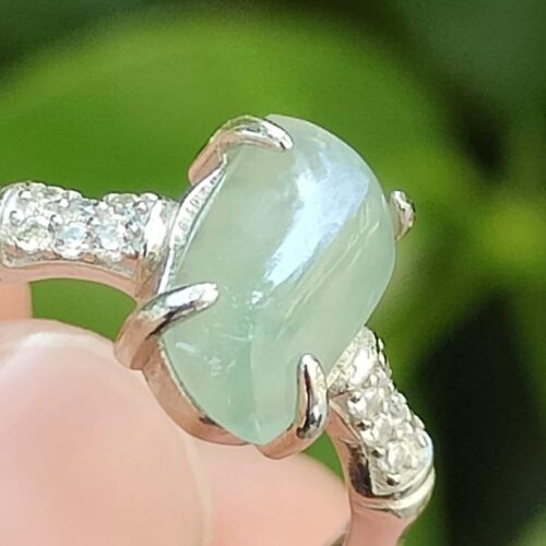 Water Energy Jade Ring - location: Jalan Meragi Park Simei Estate - Y.P.Q certified quality testing - approved 9