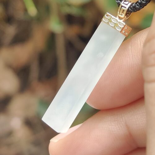 Harmony’s Embrace Natural Jadeite Pendant - Location: Jalan Meragi Singapore - Y.P.Q certified testing - approved 3