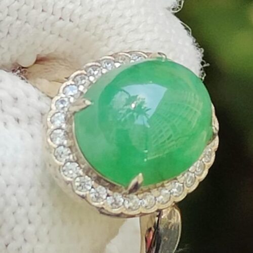 Jadeite Ring - Career Momentum - Location: Jalan Meragi Road - Y.P.Q certified quality testing - approved 9