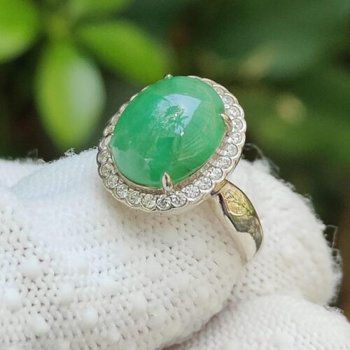 Jadeite Ring - Career Momentum - Location: Jalan Meragi Road - Y.P.Q certified testing - approved 6