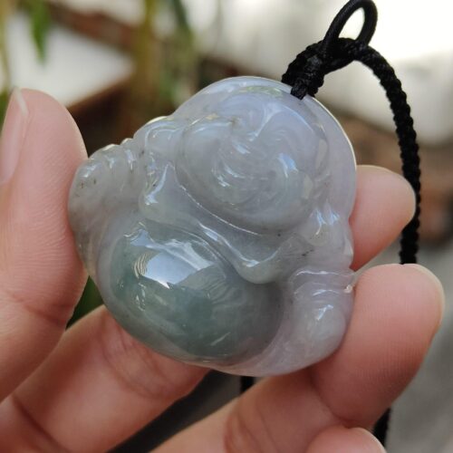 🌀 Natural Jadeite Earth Guardian Pendant | 五行土旺·紫微天机赋能 (Sku: pendant439) Yi Pin Qian Jadeites Jade Jewelry ~Your Precious Quintessential ~ Singapore