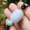 Fire Spirit Natural Type A Jadeite Pendant - location: Jalan Meragi Park Simei Playground - Y.P.Q certified quality testing - approved 6