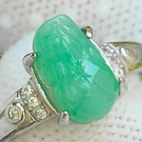 Wood Energy Pixiu Ring - Location: Jalan Meragi Park Simei Estate - Y.P.Q certified testing - approved 3