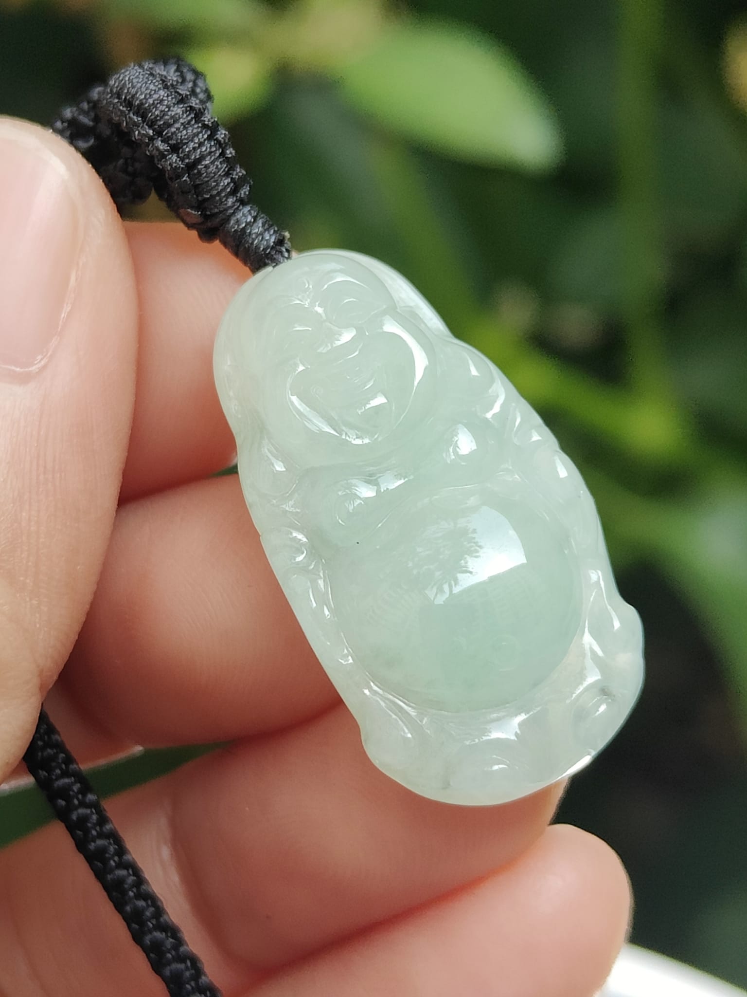 Wood Energy Buddha Pendant